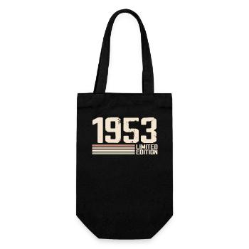 1953 Millésime 1953 Anniversaire 1953 Rétro 1953 - Sac à bouteille - noir - Devant
