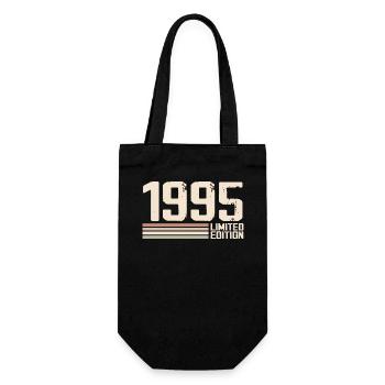 1995 Millésime 1995 Anniversaire 1995 Rétro 1995 - Sac à bouteille - noir - Devant
