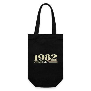Original 1982 Vintage 1982 Birthday 1982 Retro - Gift Bag for Bottles - black - Front