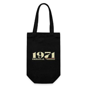 Original 1971 Vintage 1971 anniversaire 1971 rétro - Sac à bouteille - noir - Devant