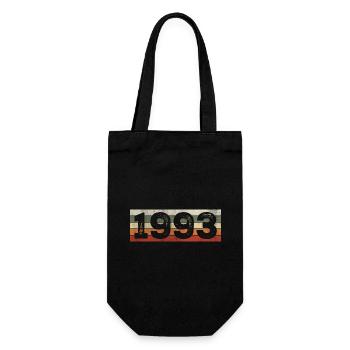 Millésime 1993 Cadeau D’anniversaire Rétro 1993 - Sac à bouteille - noir - Devant