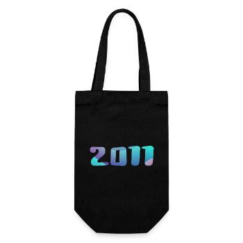 Cadeau Anniversaire 2011 Millésime 2011 Rétro 2011 - Sac à bouteille - noir - Devant