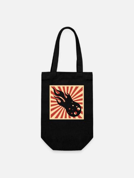 Japon Comète Astéroïde Astronomie Corps Céleste - Sac à bouteille - noir