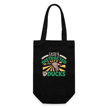 Duck Hunt Duck Hunter Bird Hunting Duck Hunting - Gift Bag for Bottles - black - Front