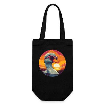 Cool Duck Sunglasses Water Sunset - Gift Bag for Bottles - black - Front