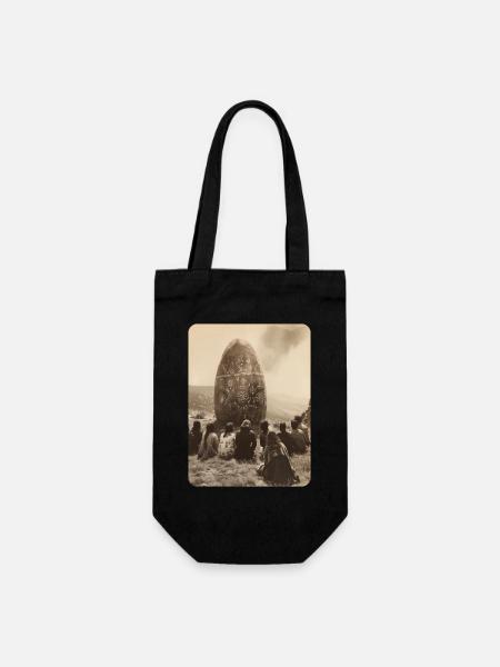 Gloire au monolithe d’œuf - Sac à bouteille - noir