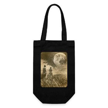 Suivez la Lune - Sac à bouteille - noir - Devant