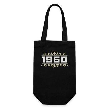 Vintage, années 1960, Rétro, Anniversaire, Années 1960, Vintage, années 1960 - Sac à bouteille - noir - Devant