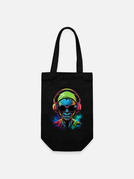 Rave extraterrestre - Sac à bouteille - noir