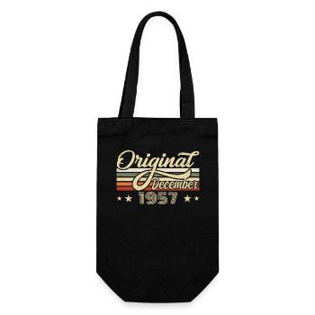 Décembre 1957 - Cadeau d’anniversaire Décembre 1957 - Sac à bouteille - noir - Devant