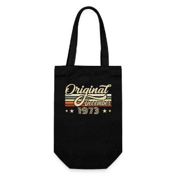 Décembre 1973 - Cadeau d’anniversaire Décembre 1973 - Sac à bouteille - noir - Devant