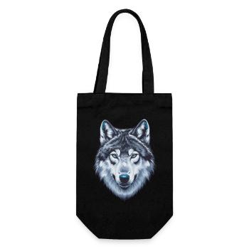 Loup - Sac à bouteille - noir - Devant