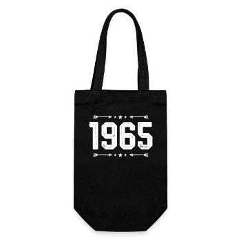 Millésime 1965 Millésime 60ème anniversaire 1965. - Sac à bouteille - noir - Devant