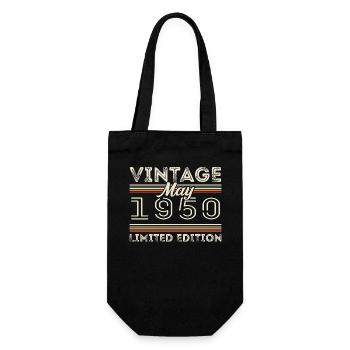 Mai 1950 Anniversaire 1950, Légendaire depuis mai 1950 - Sac à bouteille - noir - Devant