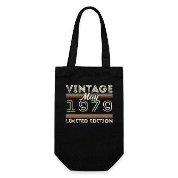 Mai 1979 Anniversaire 1979, Légendaire depuis mai 1979 - Sac à bouteille - noir - Devant