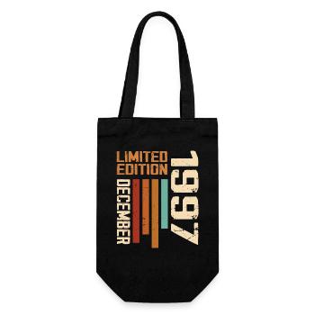 December 1997 - 1997 December - Gift Bag for Bottles - black - Front