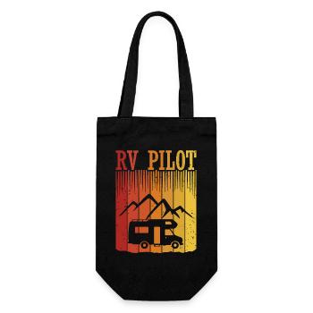 RV Pilote Camping Camping-car Voyage Vacances - Sac à bouteille - noir - Devant