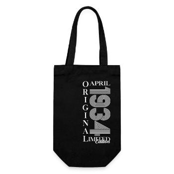 90e anniversaire mari Original avril Vintage 1934 - Sac à bouteille - noir - Devant
