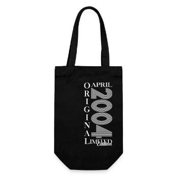 20. Geburtstag Mann Legende April Jahrgang 2004 - Geschenkbeutel für Flaschen - Schwarz - Vorne