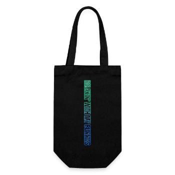 Relaxin' With My Bunnies – Un style néon avec une touche décontractée - Sac à bouteille - noir - Devant