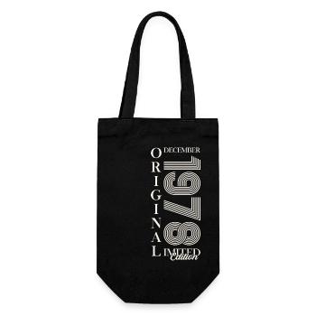 45e anniversaire Original Décembre Vintage 1978 - Sac à bouteille - noir - Devant