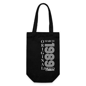 35e cadeau d’anniversaire Original mars 1989 - Sac à bouteille - noir - Devant