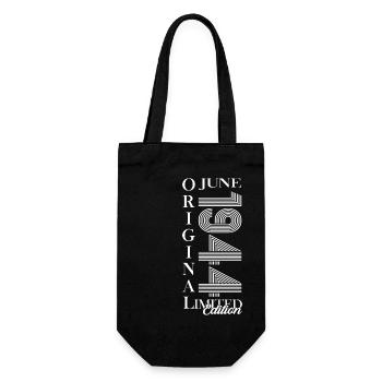 Original Juin 1944 Vintage 1944 Anniversaire 1944 - Sac à bouteille - noir - Devant