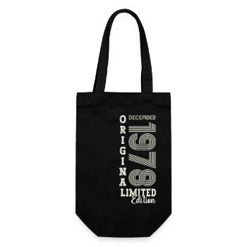 Cadeau original du 44e anniversaire de décembre 1978 - Sac à bouteille - noir - Devant