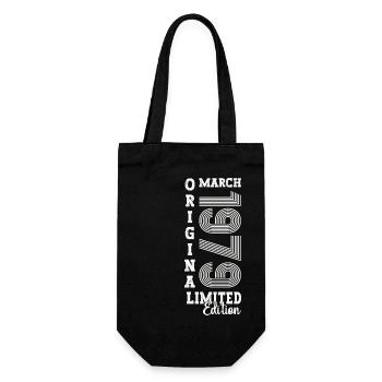 Mars Né 1979 44e anniversaire Homme Original - Sac à bouteille - noir - Devant