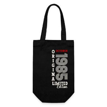 39ème Anniversaire Millésime Octobre 1985 Cru 85 - Sac à bouteille - noir - Devant