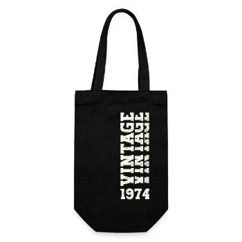 49ème Anniversaire Homme Vintage 1974 Vintage - Sac à bouteille - noir - Devant