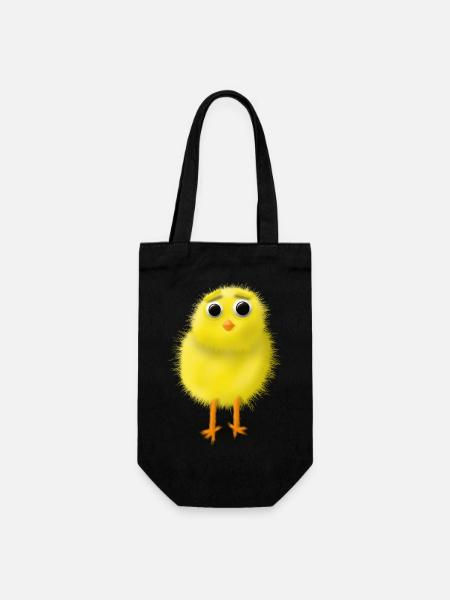 sweet chick - Geschenkbeutel für Flaschen - Schwarz