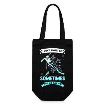 Apres Ski - Gift Bag for Bottles - black - Front