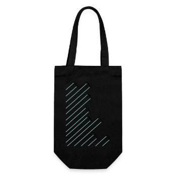 Glider Glider Gliding Glider Pilot - Gift Bag for Bottles - black - Front