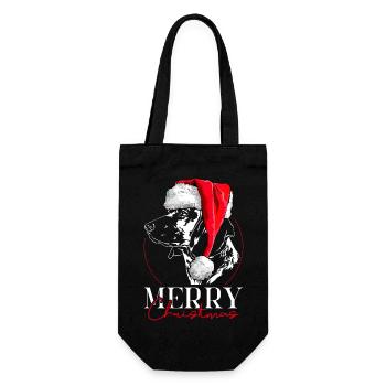 Santa BAVARIAN MOUNTAIN SWEAT DOG Noël - Sac à bouteille - noir - Devant