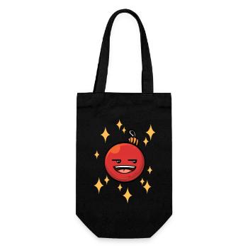 Drôle de boule de Noël #5/9 - Sac à bouteille - noir - Devant