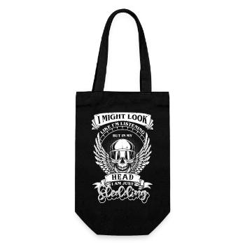 Sports Christmas - Gift Bag for Bottles - black - Front
