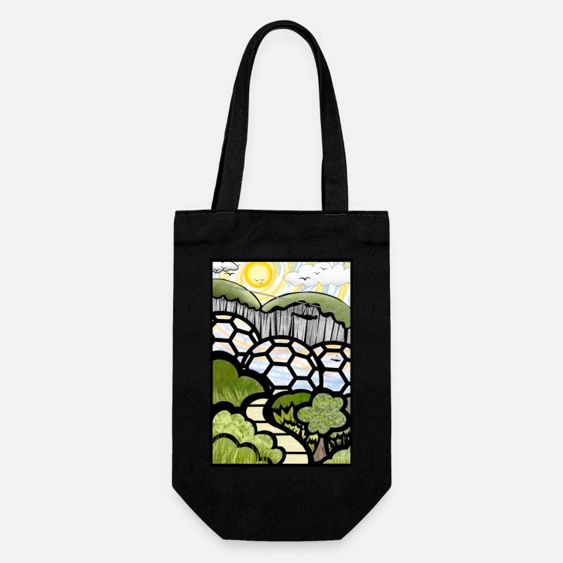 Eden - Gift Bag for Bottles - black