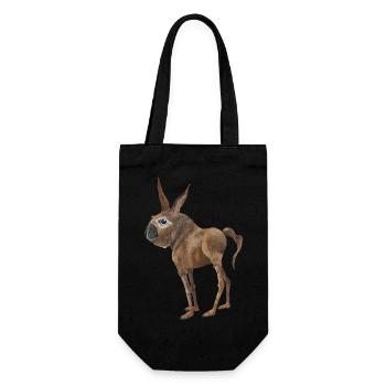Pfesel - Gift Bag for Bottles - black - Front