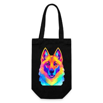 Chien d’amour Chiens Berger Allemand Chien Propriétaire Chien Chien - Sac à bouteille - noir - Devant
