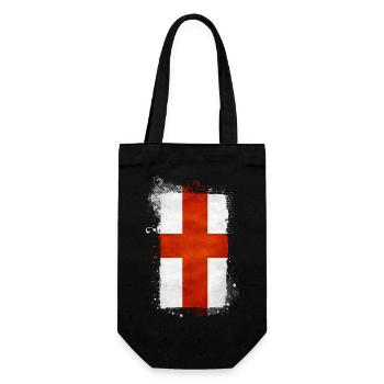 England Vereinigtes Königreich London Britisches Englisch Vereinigtes Königreich - Geschenkbeutel für Flaschen - Schwarz - Vorne