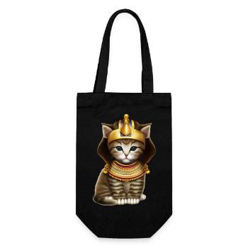 Chat pharaon égyptien - Sac à bouteille - noir - Devant