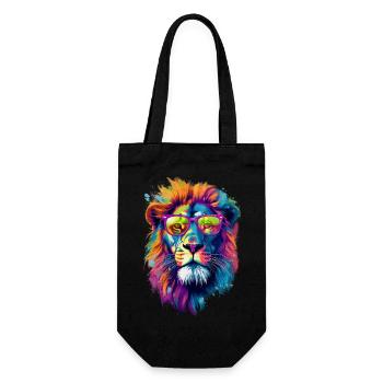 Lion - Sac à bouteille - noir - Devant