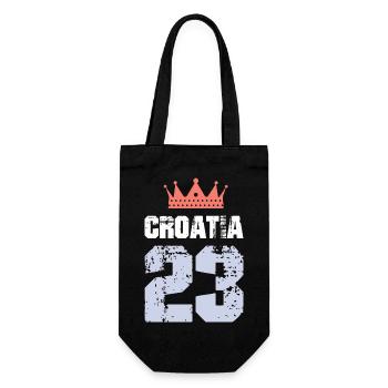 Croatia 23 Jersey 2023 - Gift Bag for Bottles - black - Front