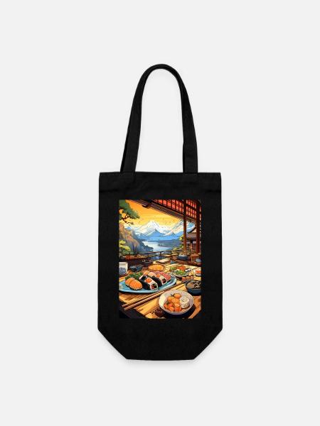 Suhsi Forever - Gift Bag for Bottles - black