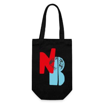 N O B II - Sac à bouteille - noir - Devant