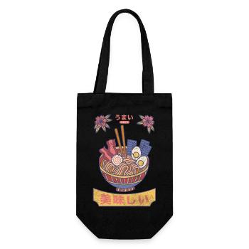 Ramen Love Graphique - Sac à bouteille - noir - Devant