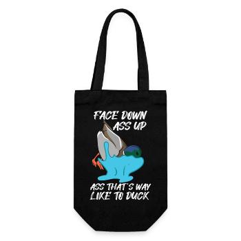 Face Down Ass Up - Geschenkbeutel für Flaschen - Schwarz - Vorne