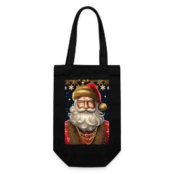 Noël moche II - Sac à bouteille - noir - Devant