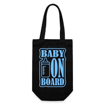 Baby on Board - Gift Bag for Bottles - black - Front